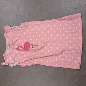 Carter's 2t Flamingo pjs.